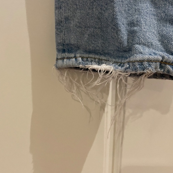 Aritzia AGOLDE jeans size 24 light wash - Picture 8 of 10